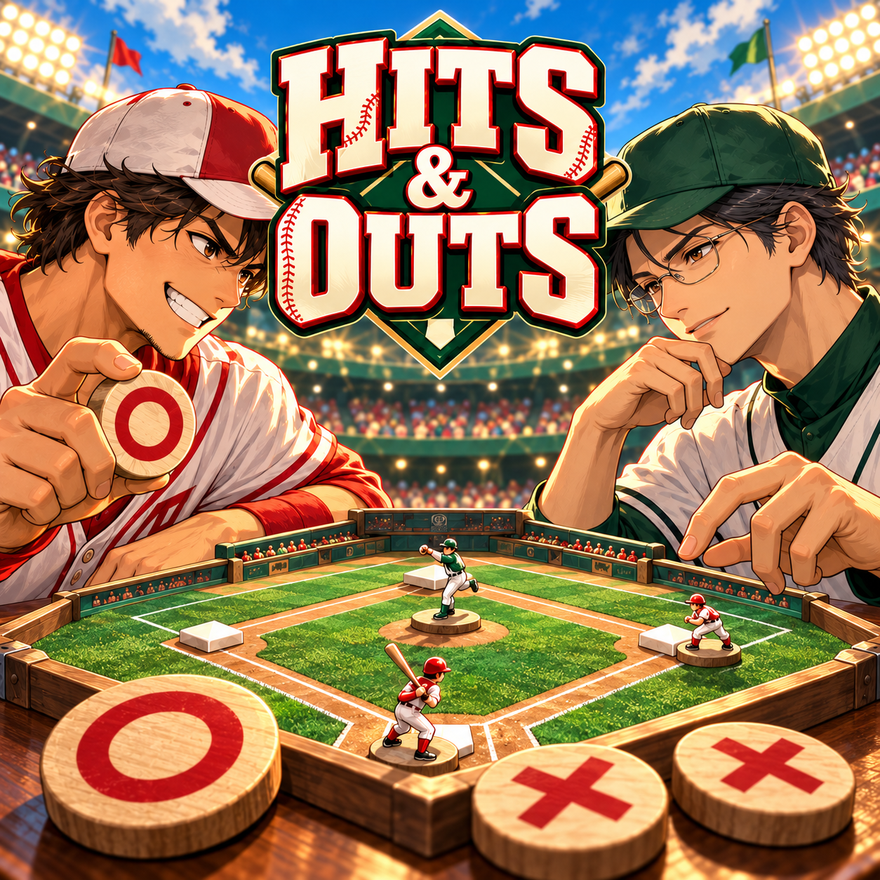 HITS & OUTSのキービジュアル