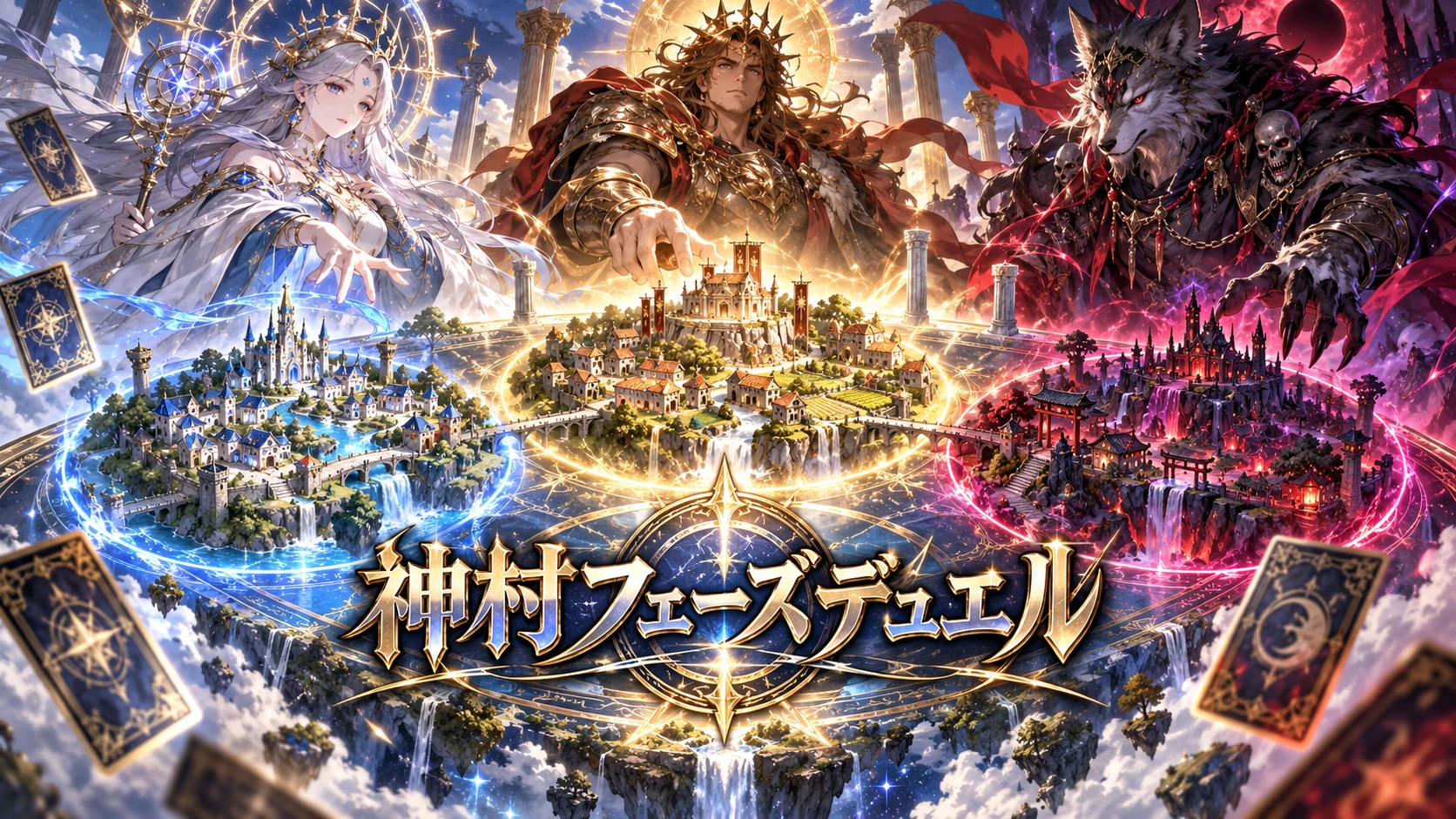 神村フェーズデュエルのキービジュアル