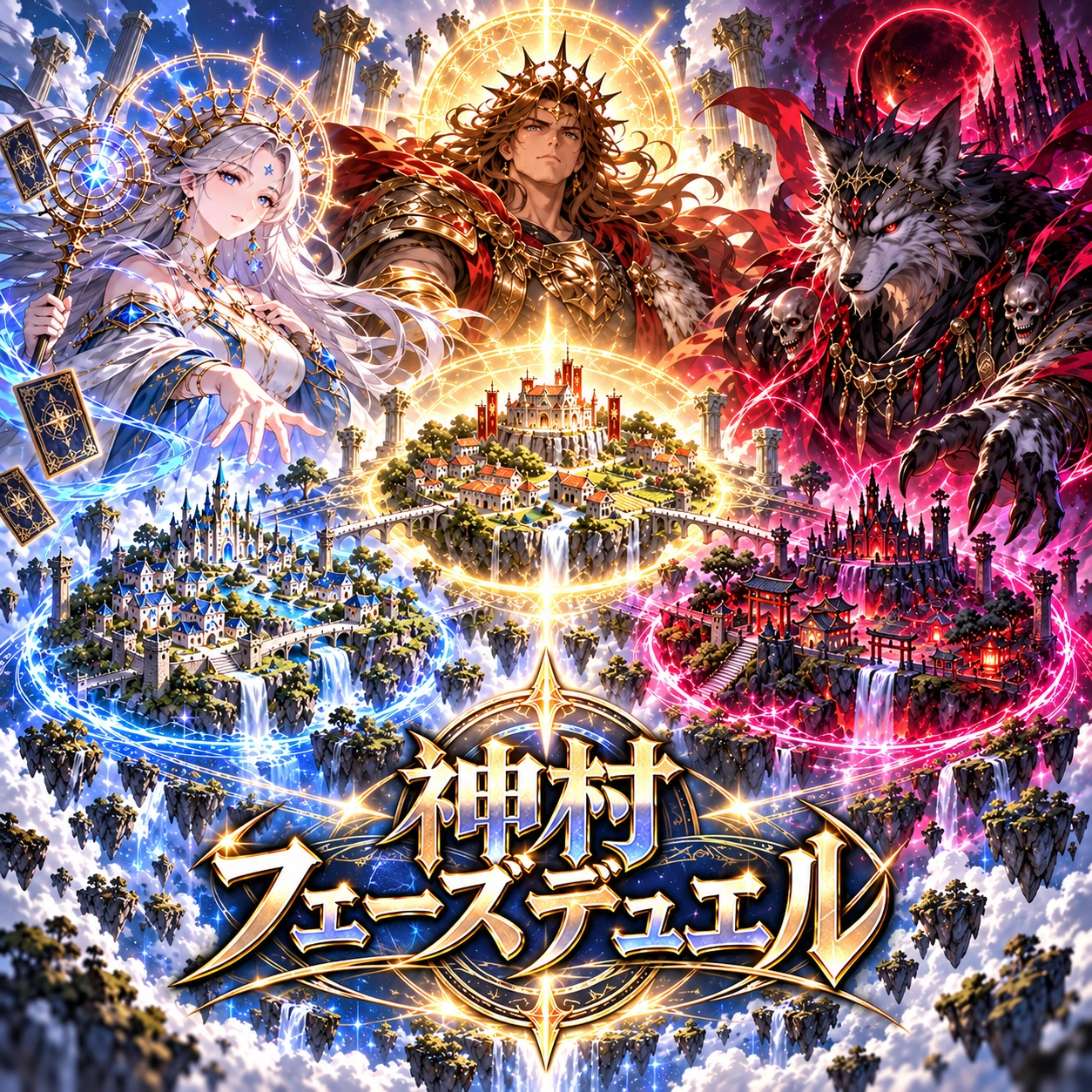 神村フェーズデュエルのキービジュアル