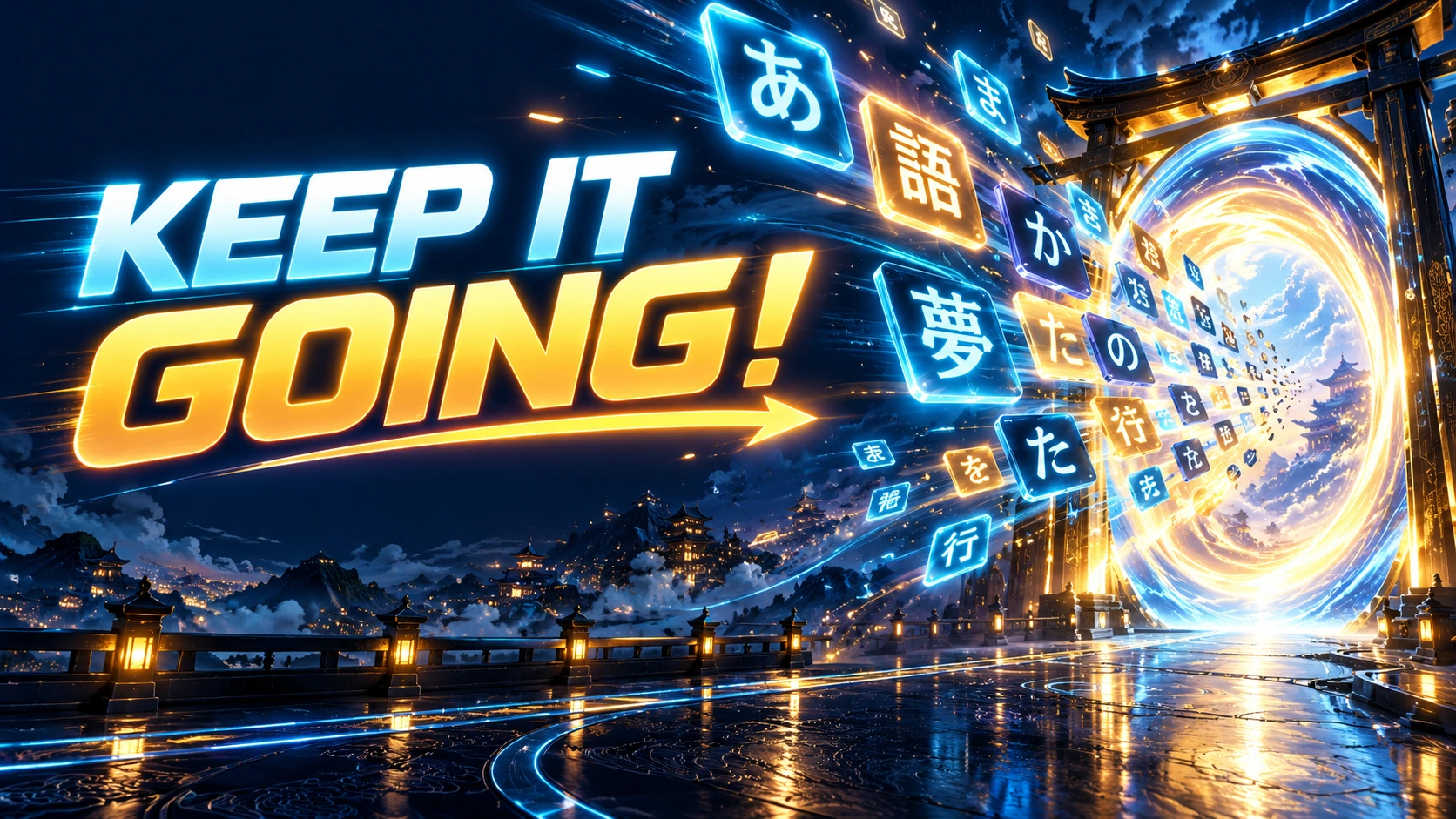 KEEP IT GOING！のキービジュアル
