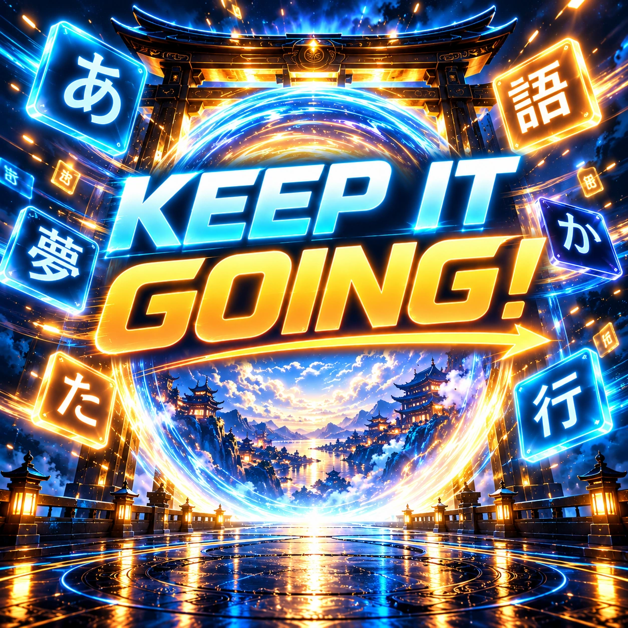 KEEP IT GOING！のキービジュアル