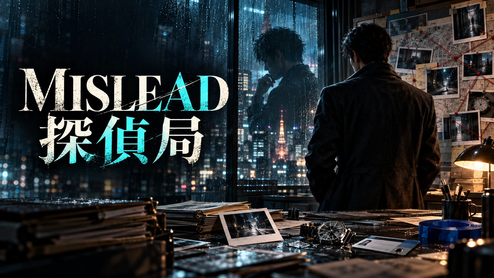 ミスリード探偵局のキービジュアル