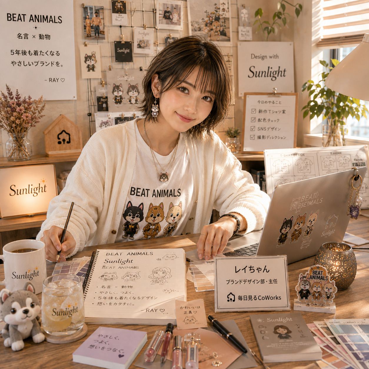 Rei-chan, brand designer